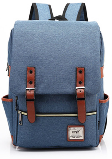 Displayed Image Travel Laptop Backpack