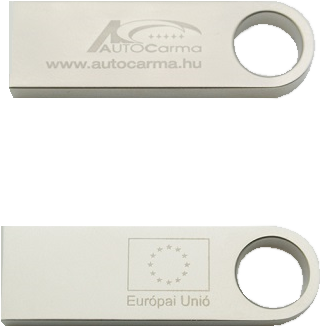 Displayed Image 16GB USB 2.0 Metal Flash Drives