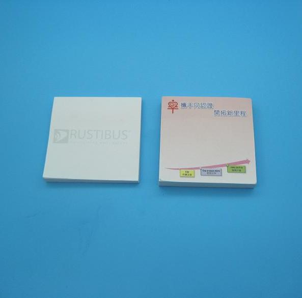 Displayed Image Sticky Notepad 100 Sheets
