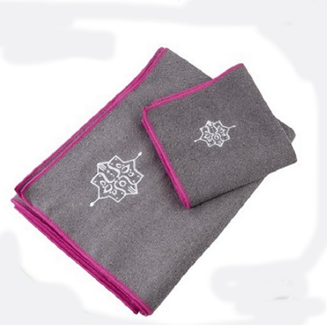 Displayed Image Microfiber Yoga Towel