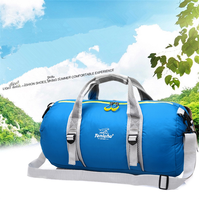 Displayed Image Foldable Outdoor Duffle Bag