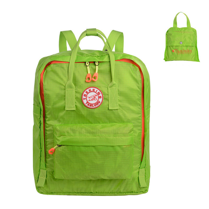 Displayed Image Waterproof Foldable Backpack