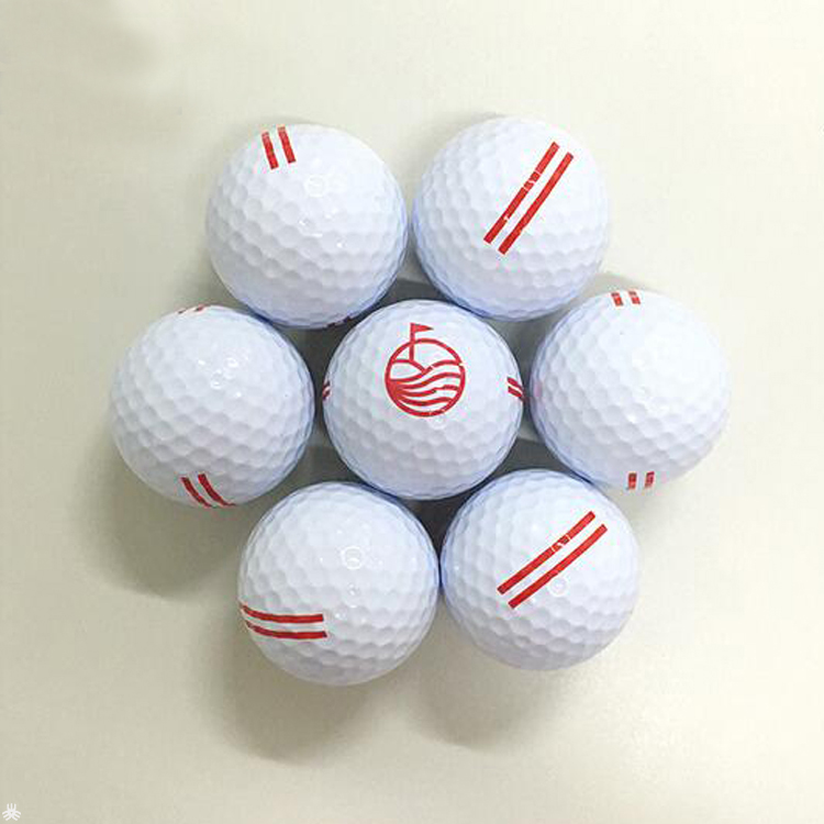 Displayed Image 2 Layer Training Golf Balls