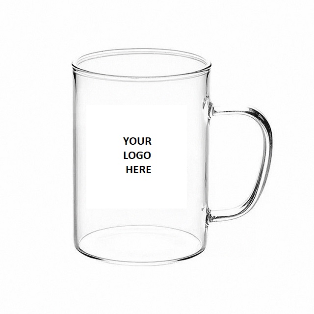 Displayed Image Glass Cup/Mug 15 oz
