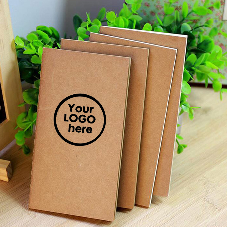Displayed Image Brown Paper A5 Notebook