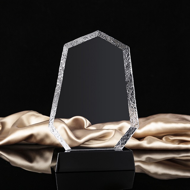 Displayed Image Crystal Trophy
