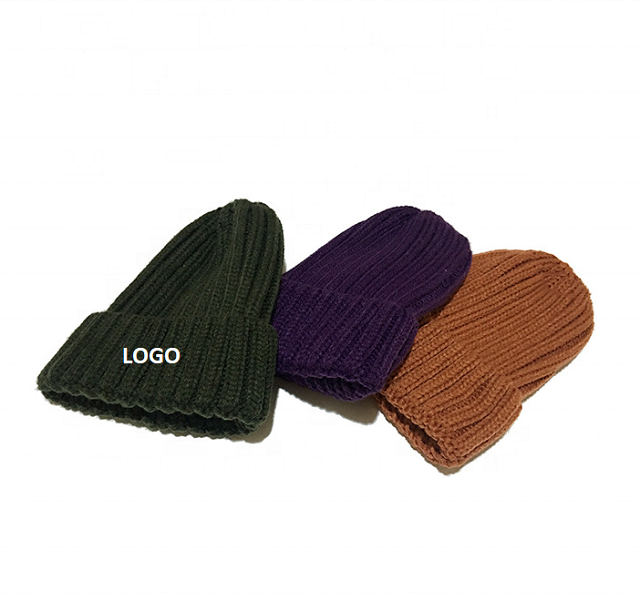 Displayed Image Winter Knitted Cap Unisex