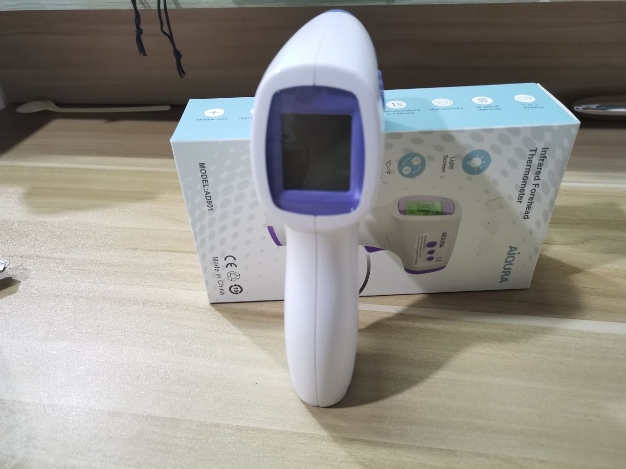 Displayed Image Christmas Digital Infrared Thermometer