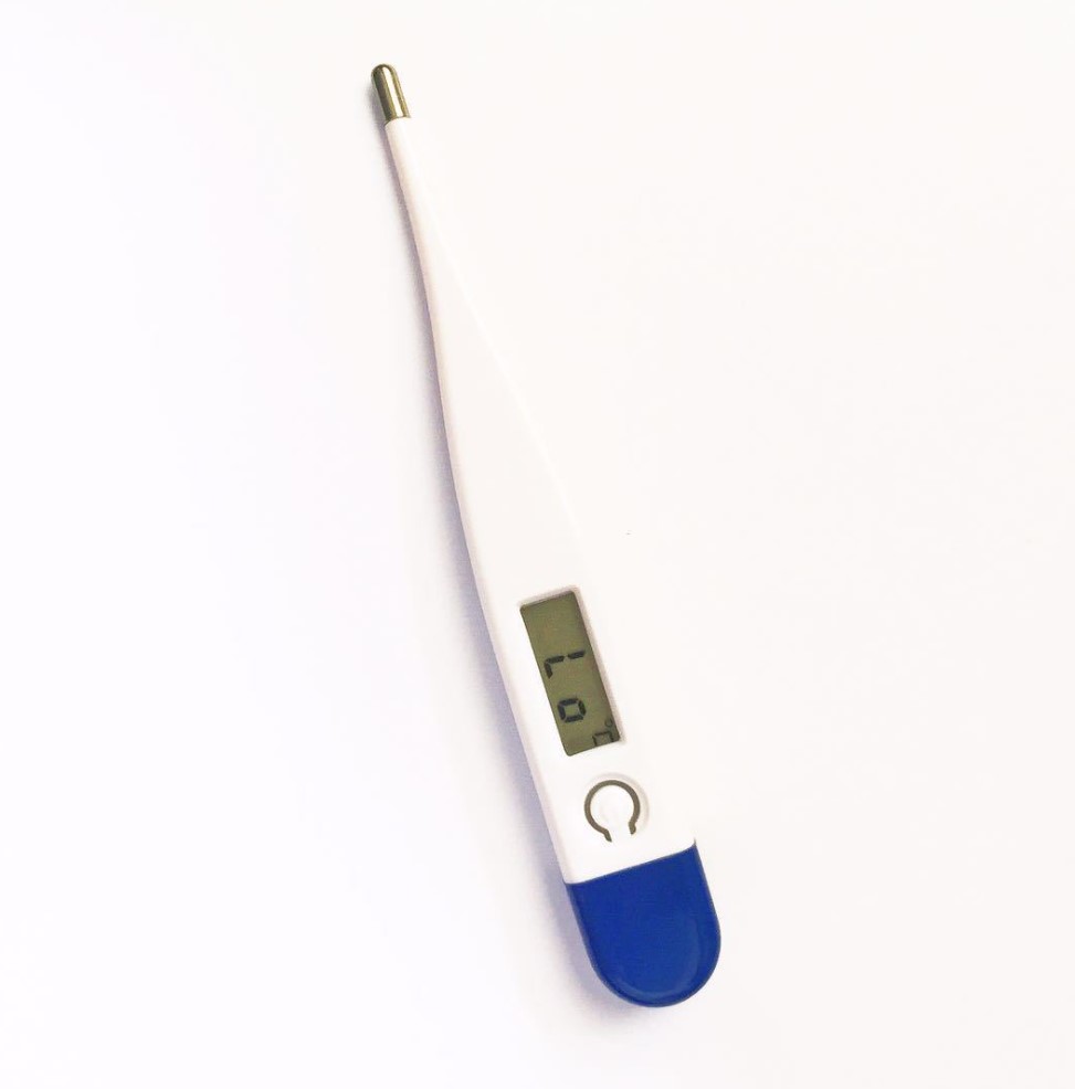 Displayed Image Portable Digital Thermometer