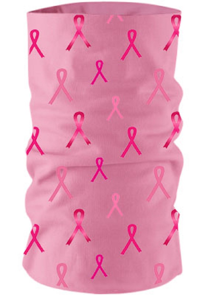 Displayed Image Breast Cancer Awareness Bandanna