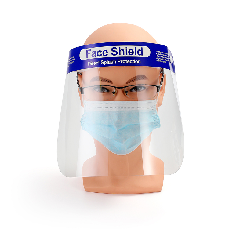 Displayed Image Adults Protective Face Shield