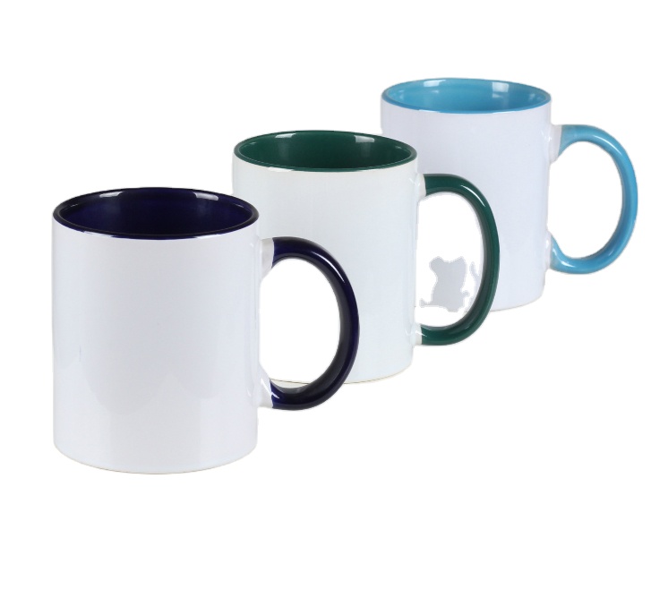 Displayed Image Hidden Color Ceramic Mugs 11oz.
