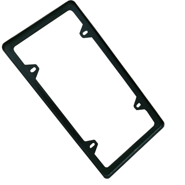 Displayed Image License Plate Frame with 4 Holes