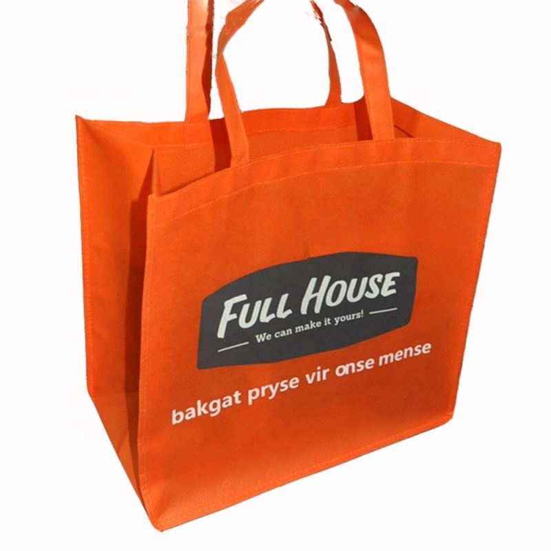 Displayed Image Non-Woven Large Tote Bag for Grocery